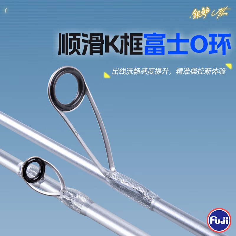 FishingFans Silver Bass Ultra Marko II Jigging Rod