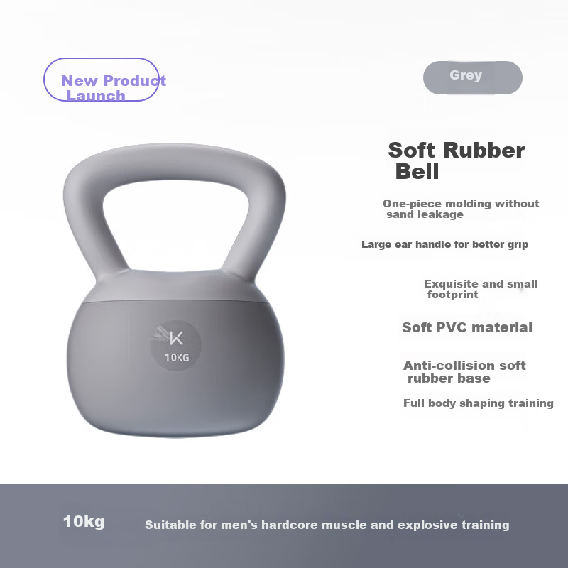 Keep Soft Rubber Kettlebell 8kg