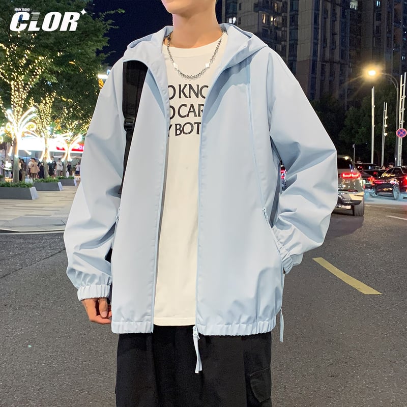CLOR Men's Trendy Windproof Jacket