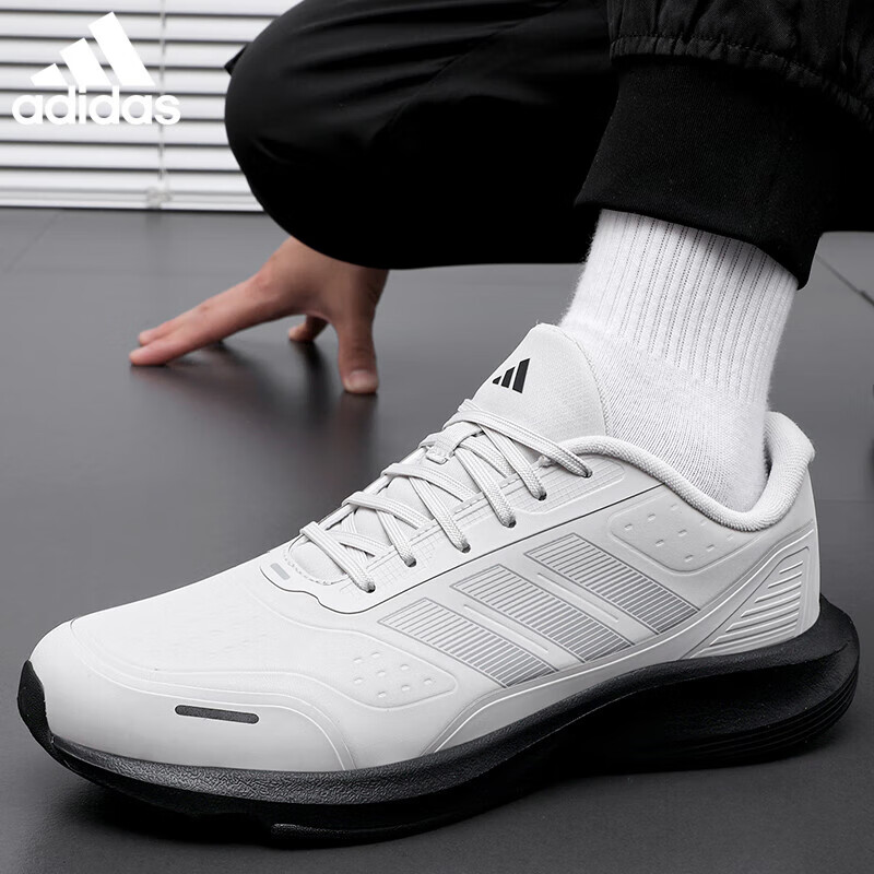 Adidas Unisex Winter Running Shoes Light Gray