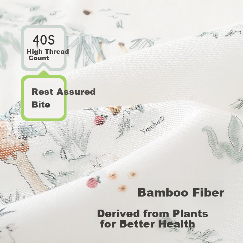 YEEHOO Baby Swaddle - Bacterial-Resistant Double-Layer Gauze