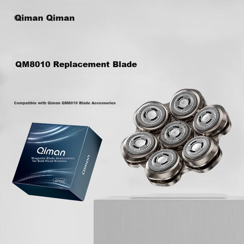 Qiman Bald Head Shaving Tool QM8010 Blade Head