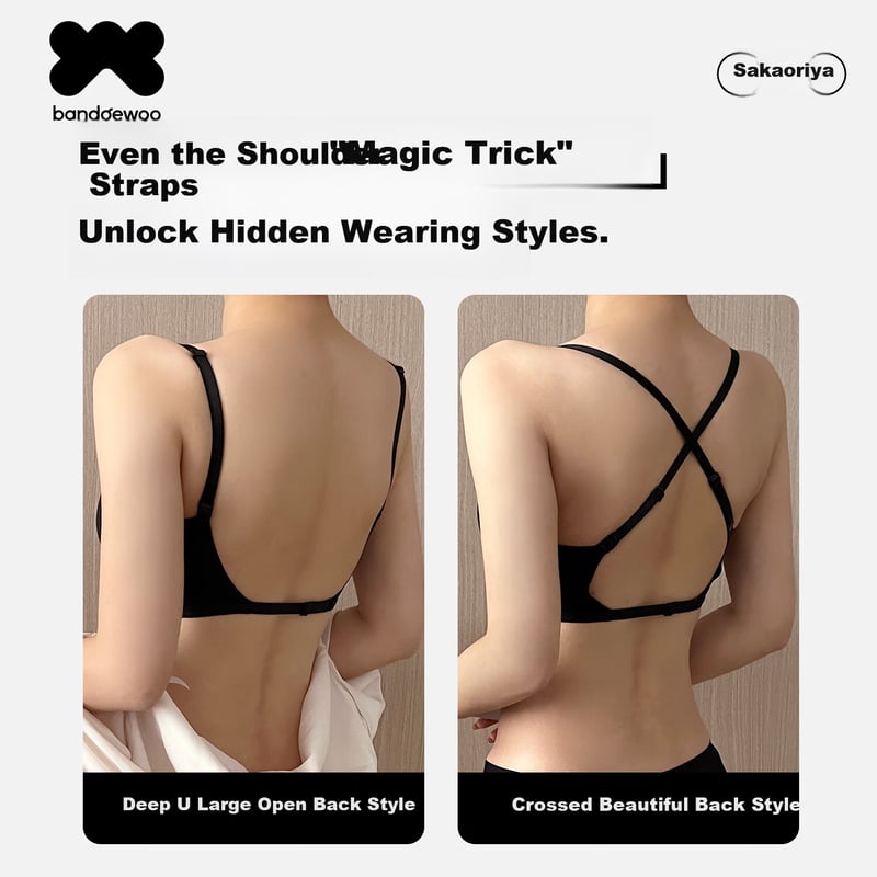 Bandgewoo Small Bust Push-Up Bra