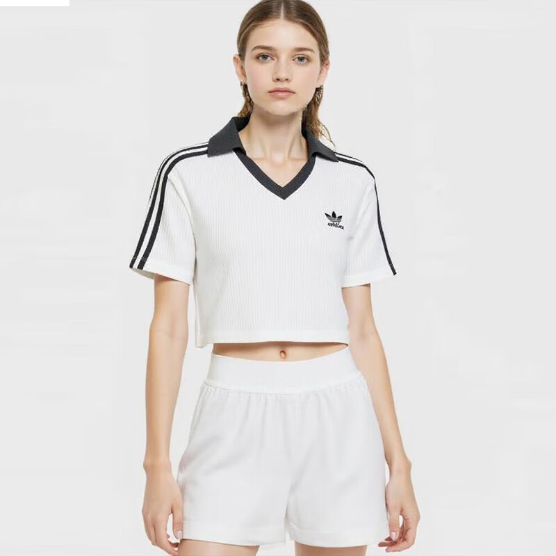 Adidas Trefoil Series V-Neck Polo