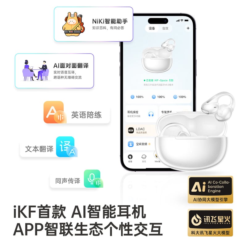 IKF Moonlight AI Headphones