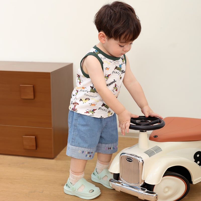 LUSON Baby Boy Denim Shorts