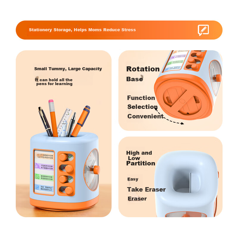 Timess Alarm Clock for Students, Wake-Up Aid