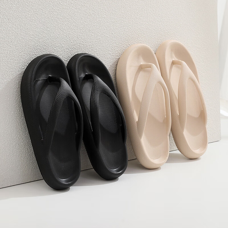 GUOLUOFEI Thick-Soled Flip-Flops for Men