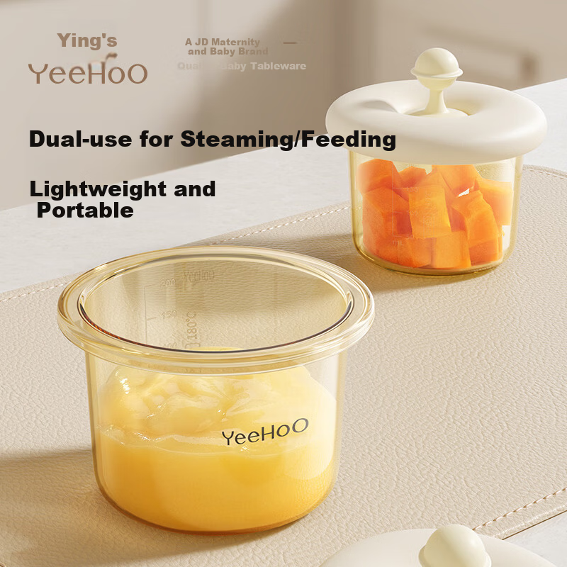YEEHOO Baby Food Container - PPSU Fresh-Keeping Portable BPA-Free