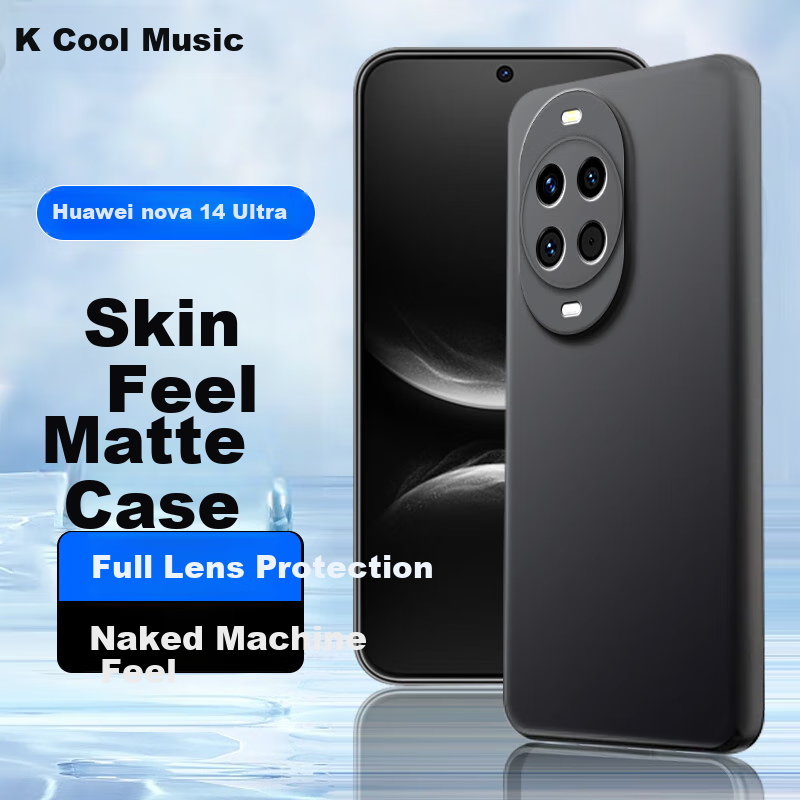 Kulefeng Skin-Like Anti-Fingerprint Case for Huawei Nova 14 Ultra