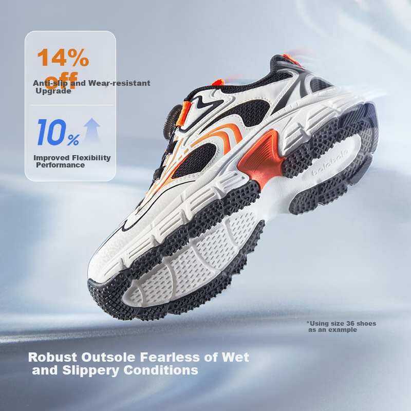 BALABALA Kids Running Shoes - Blue and White