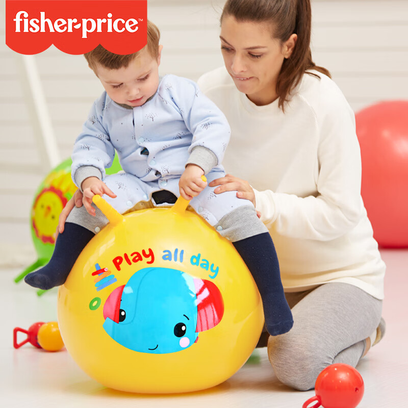 Fisher-Price Bouncy Sheep Horn Ball for Sensory Play