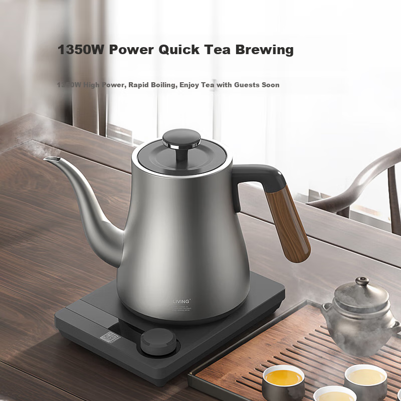 TILIVING Pure Titanium Electric Kettle 1.1L