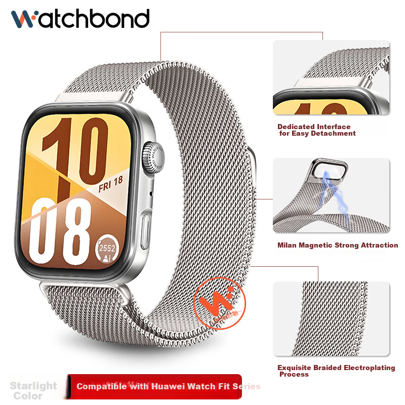 Watchbond Huawei Fit4 Magnetic Strap