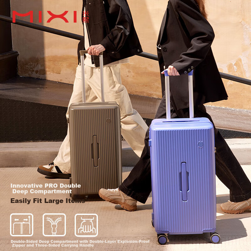 Mixi Deep Luggage Suitcase for Men/Women