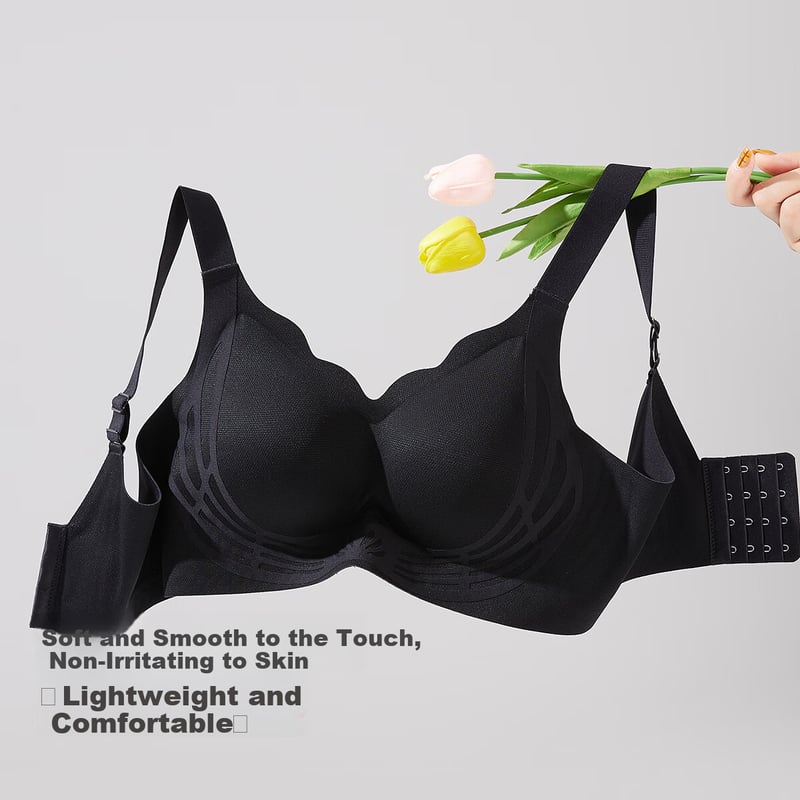 ALDOLA Women's Adjustable Wireless Bra - Lift & Support