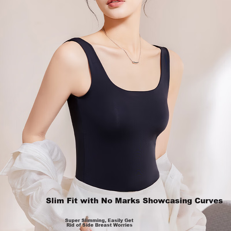 Langsha Ice Silk Padded Camisole Bra