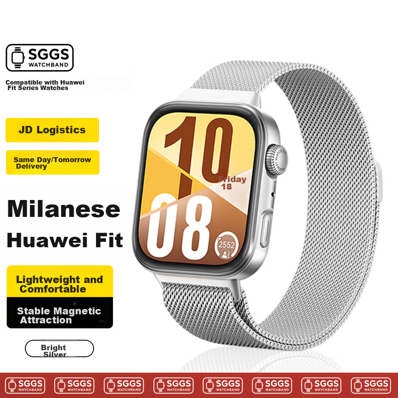 SGGS Milanese Magnetic Strap for Huawei FIT4 Pro/FIT4/FIT3