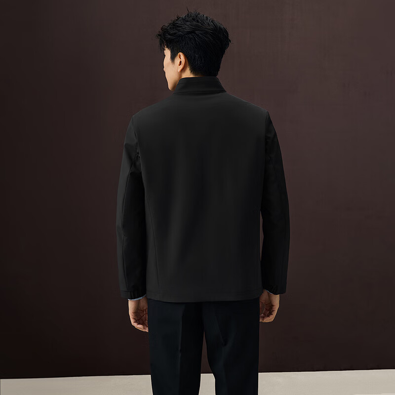 HLAHLA Men's Executive Stand Collar Jacket