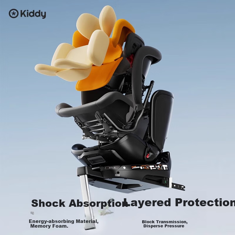 KIDDY 360° Rotating Car Seat for 0-7 Years