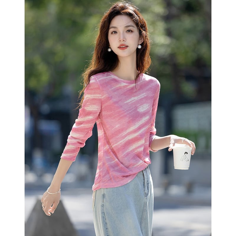 Dme [Gradient Print] Lightweight Summer T-Shirt