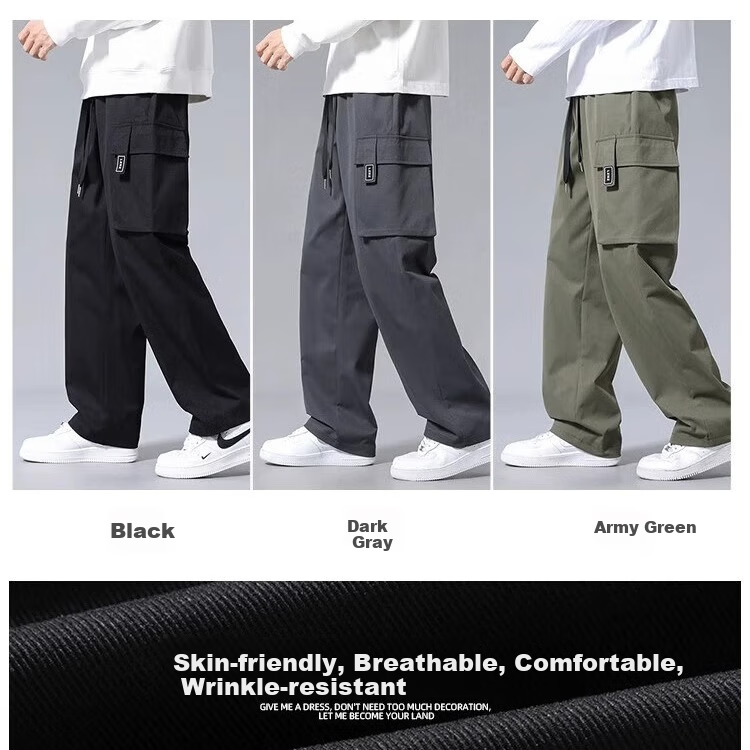 Homlean Cargo Pants - Windproof Functional Style