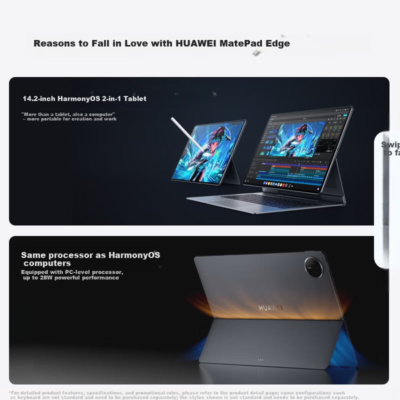 HUAWEI MatePad Edge 14.2-inch 2-in-1 Laptop