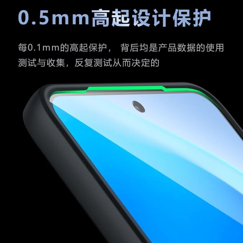 LANGLING Vivo S50 Transparent Case with Full Coverage