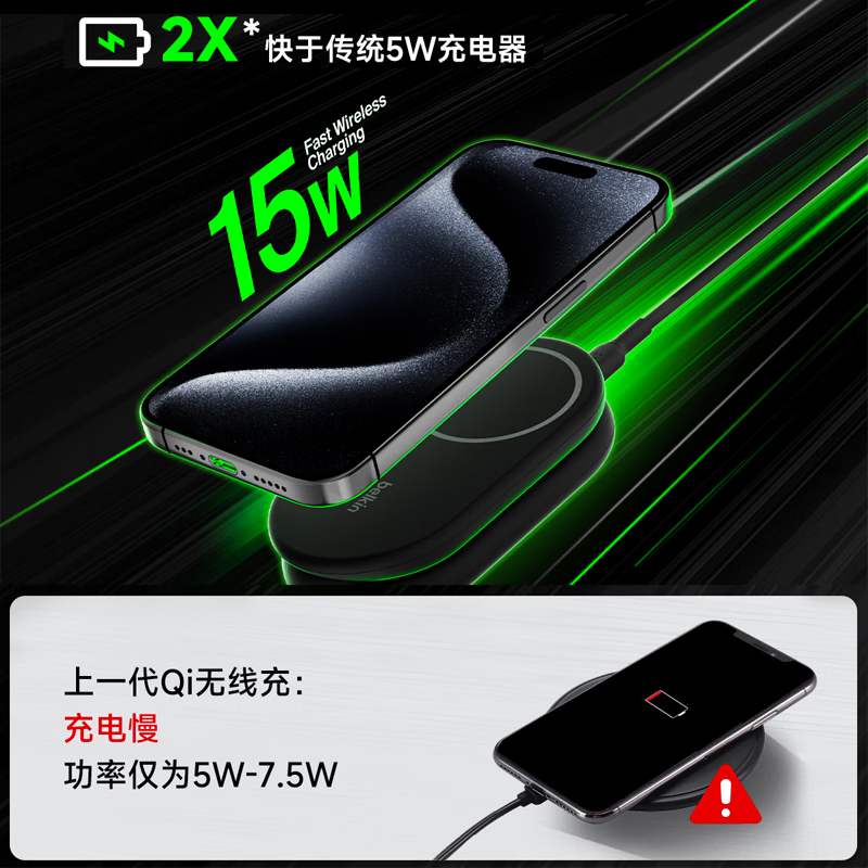 BELKIN Apple Wireless Charger Qi2 15W
