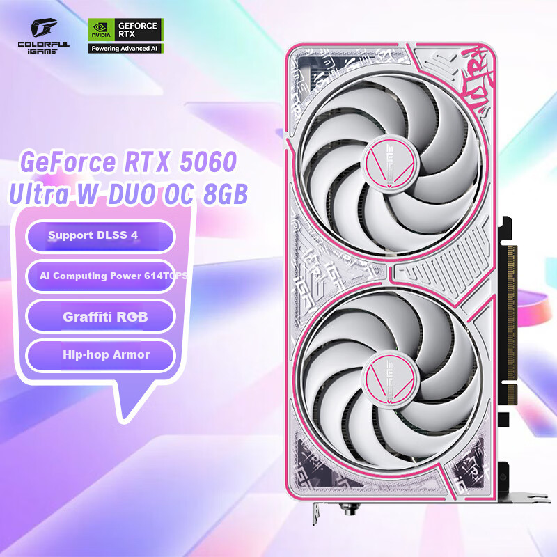 Colorful IGame RTX 5060 Ultra W DUO OC