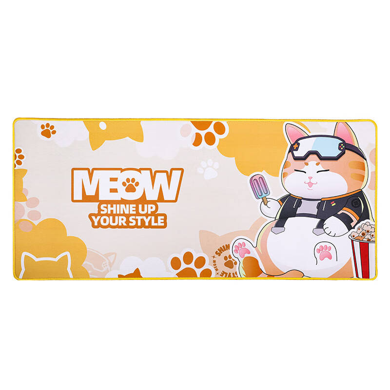 Colorful COLORFIRE Orange Gaming Mouse Pad