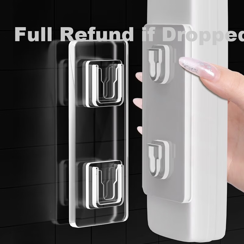 Jialifang Power Strip Holder - Strong Adhesive Clip Hook