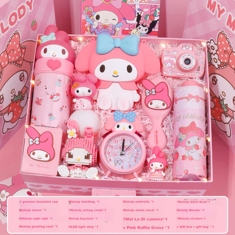Starry Bubble Galaxy My Melody Stationery Set
