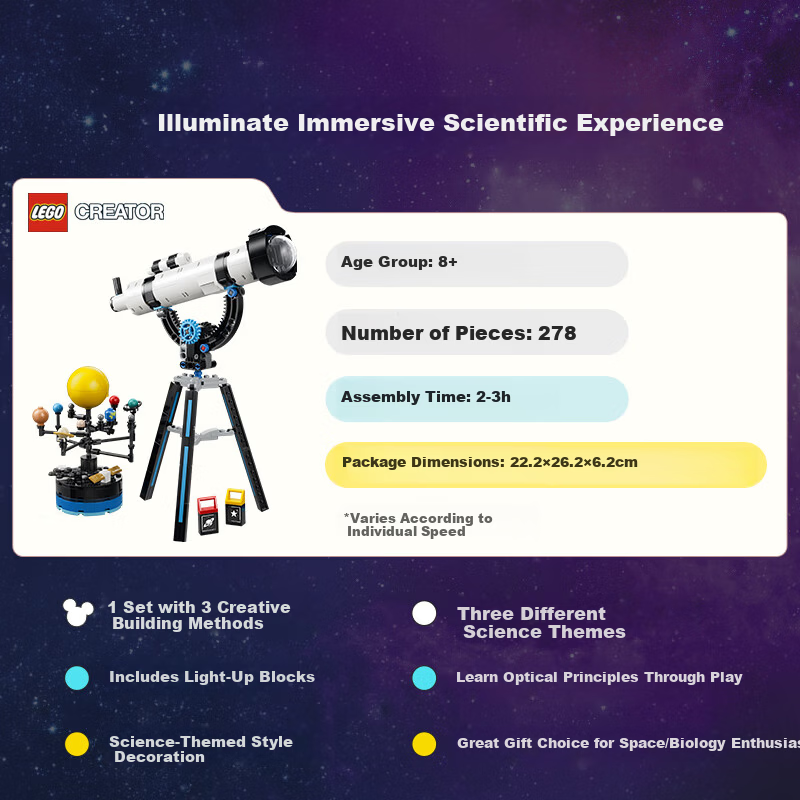 LEGO Space Exploration Telescope