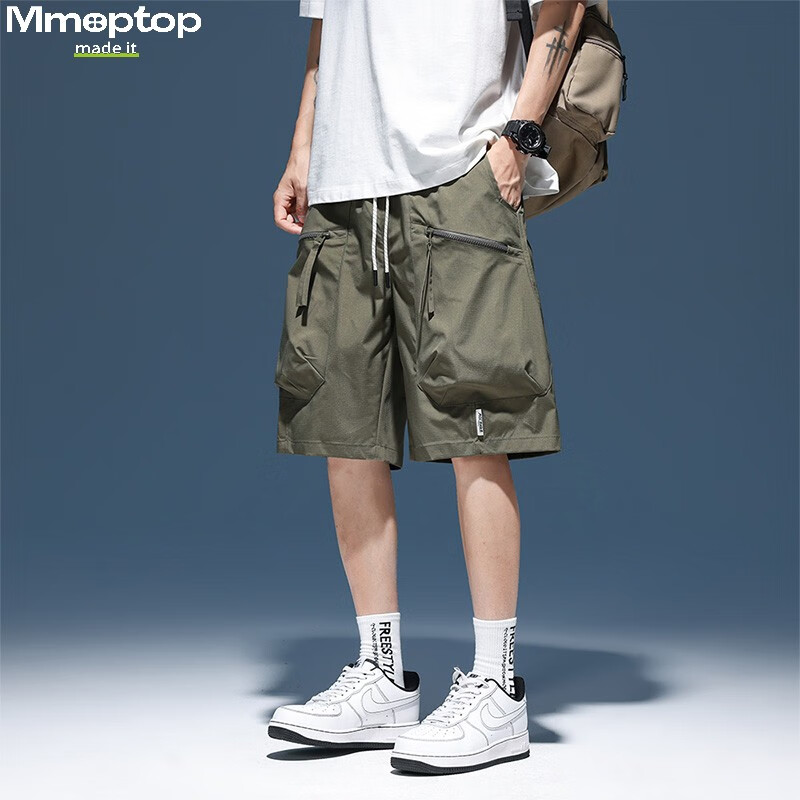 MMOPTOP American-Style Cargo Shorts