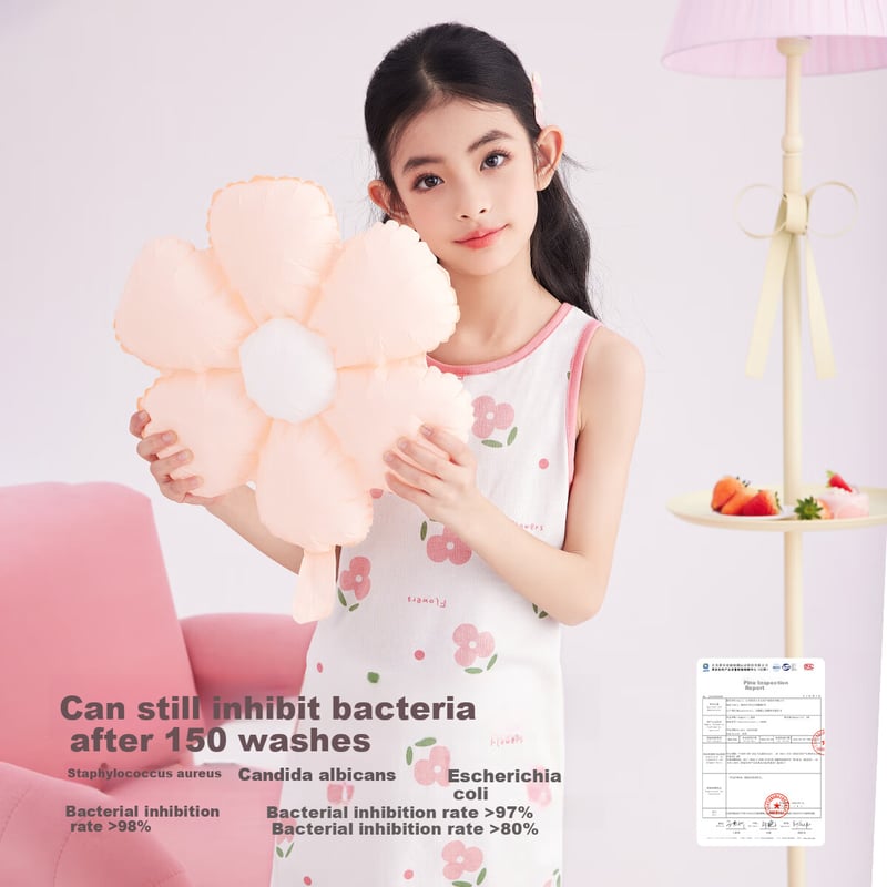 DEESHA Antibacterial Girls' Nightgown