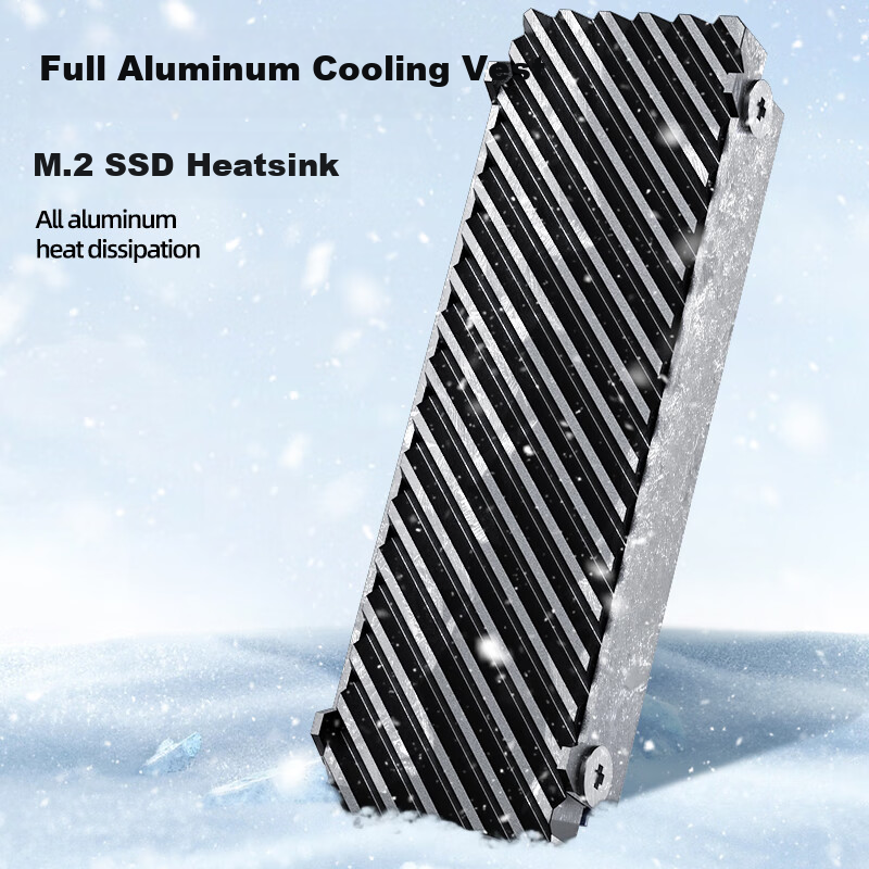 Superior M.2 NVMe SSD Aluminum Cooling Armor