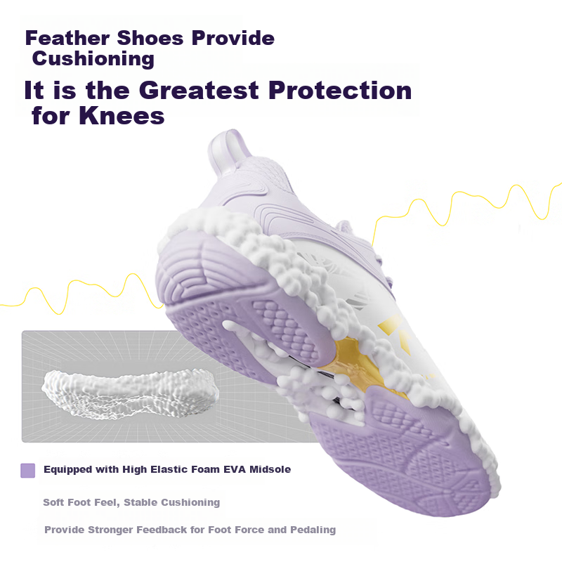 KAWASAKI Kids Badminton Shoes, Durable & Comfortable