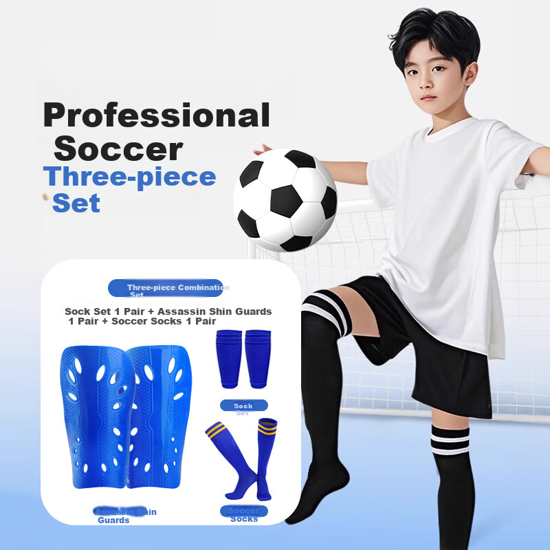 VICTORIATOURIST Soccer Shin Guards & Socks Set