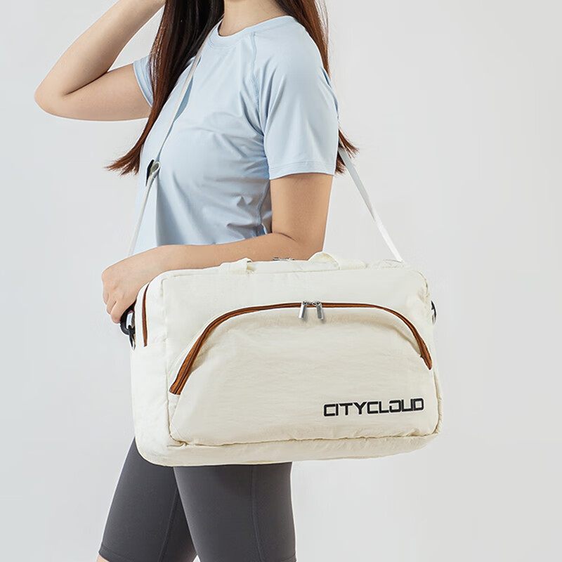 Bonayun Crossbody Swim Bag with Wet & Dry Separation