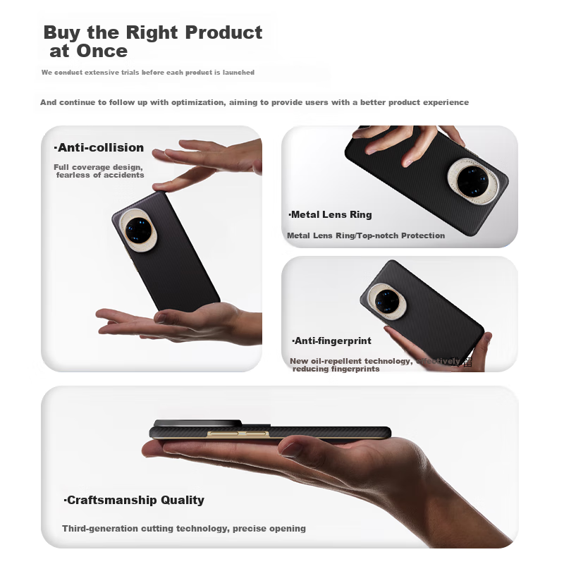 CONGA Kevlar Aramid Fiber Case for Huawei Nova 14 Pro