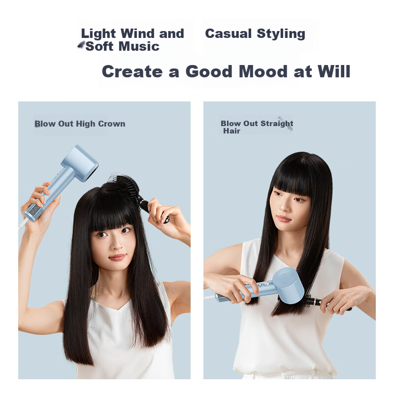 SID High-Speed Negative Ion Hair Dryer - Travel Essential