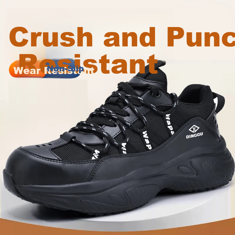 Dinggu Men's Steel Toe Work Shoes JD1630