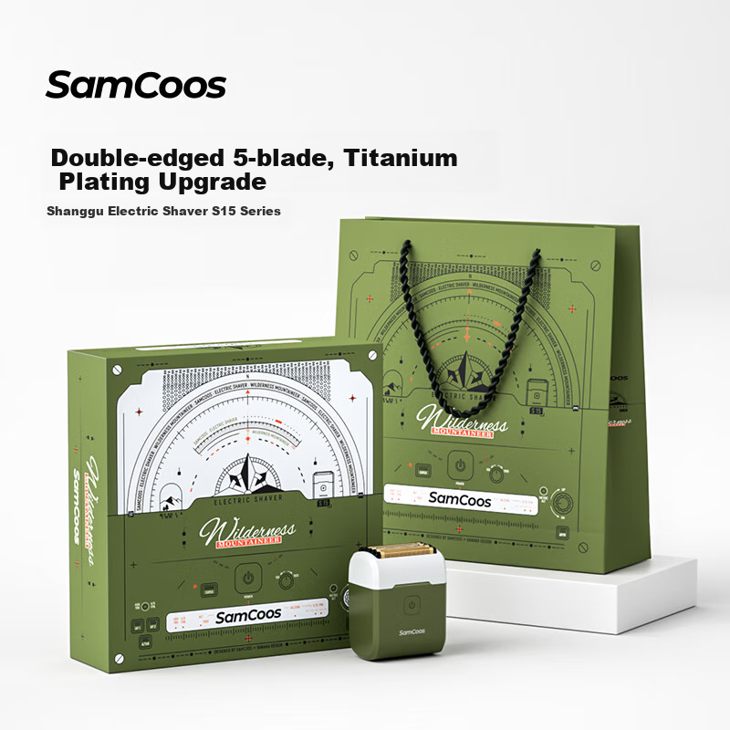 SAMCOOS 5-Blade Mini Electric Razor