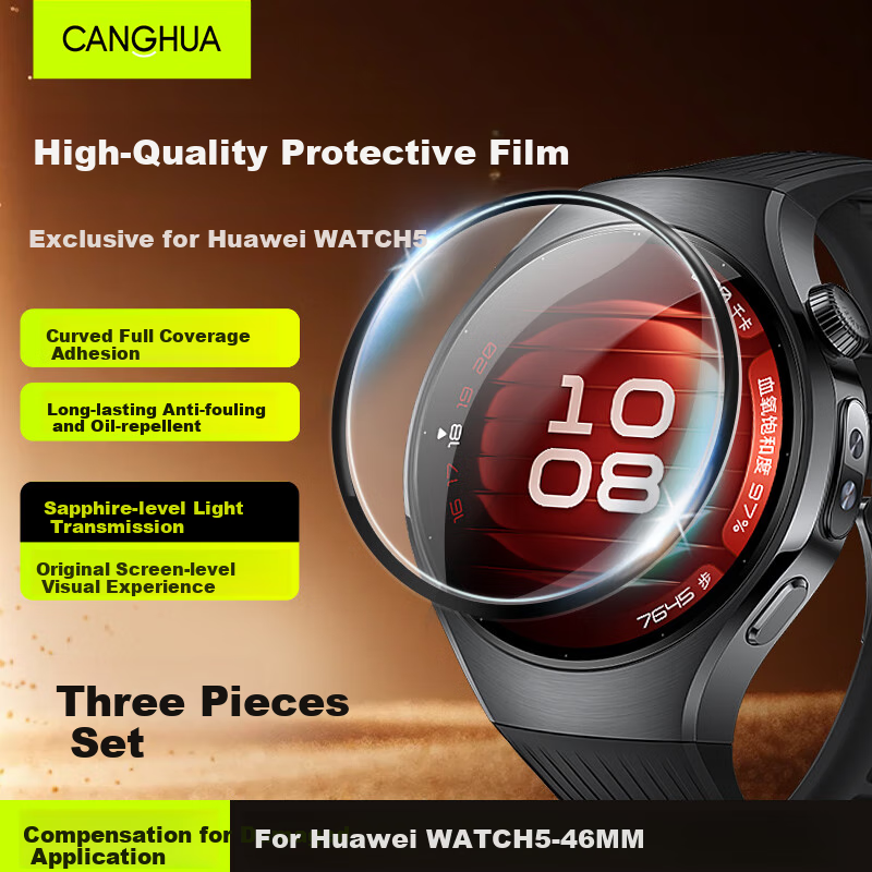 CangHua Huawei Watch 5 3-Pack Microcrystalline Film