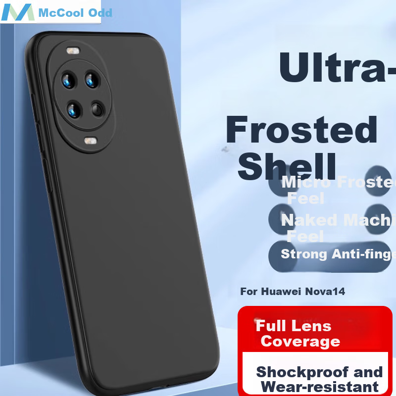 MAIKUQI Matte Black Full Coverage Soft Shell