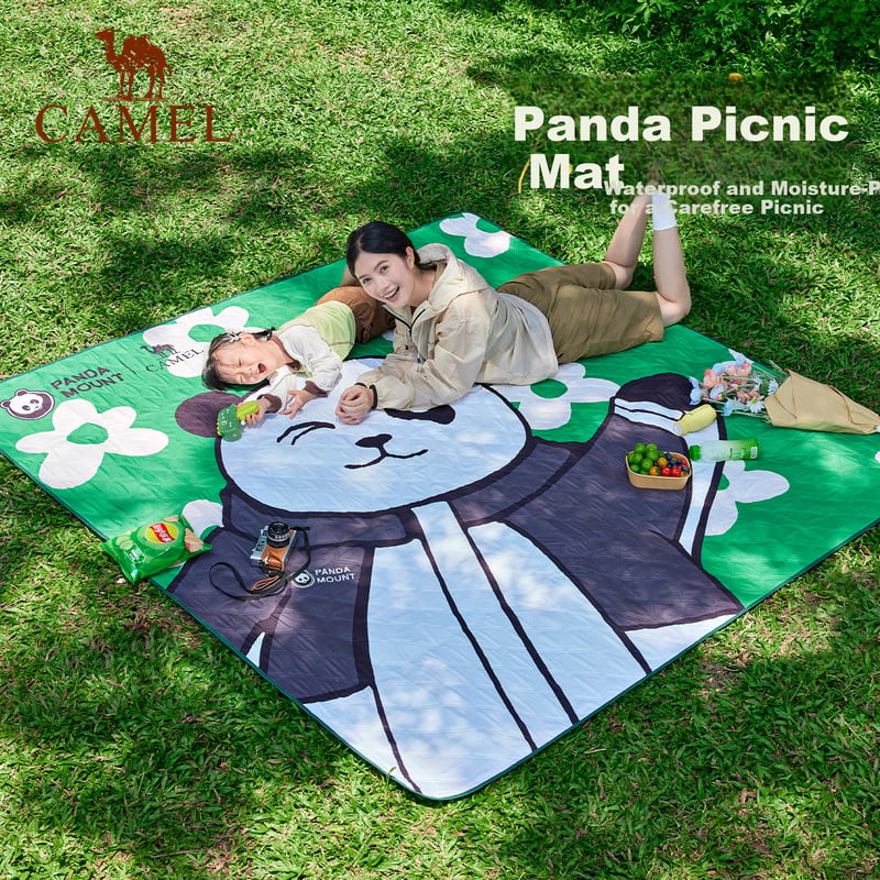 CAMEL Panda Picnic Mat - Thickened Waterproof Camping Mat