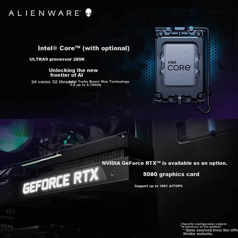 Alienware Desktop Starship R17 Ultra Gaming PC