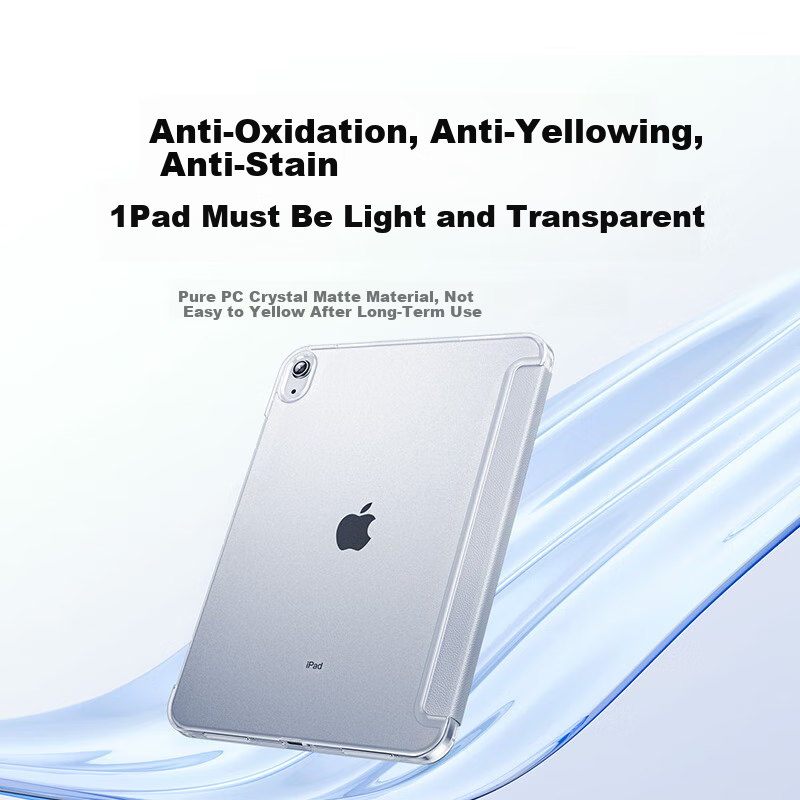 UGREEN iPad 11/10th Gen 2025 A16 Case - Crystal Frosted Gray