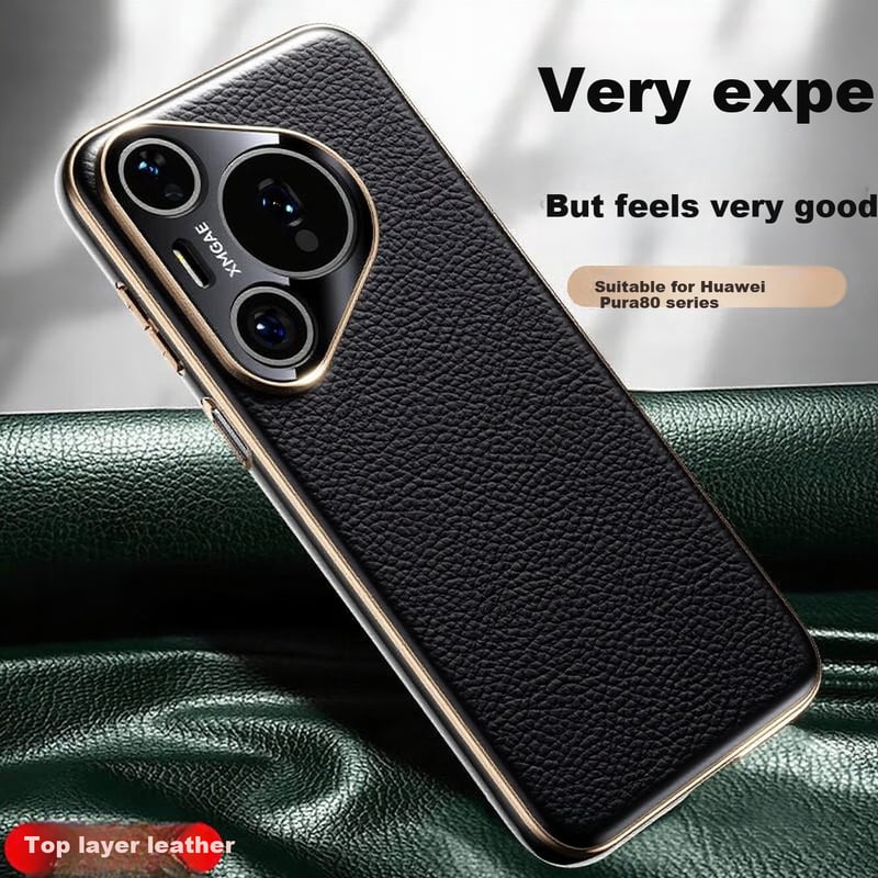 HANNUO Huawei Pura80 Pro Case with Lens Protector